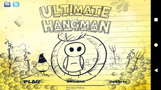 اسکرین شات بازی Ultimate Hangman Free 1