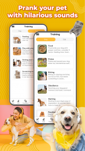 اسکرین شات برنامه Dog & Cat Translator Prank App 5