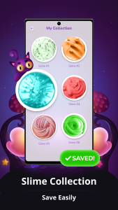 اسکرین شات 3 برنامه DIY Slime Simulator ASMR Art