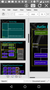 اسکرین شات 3 برنامه AndrOffice editor DOC XLS PPT