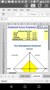 اسکرین شات 2 برنامه AndrOffice editor DOC XLS PPT