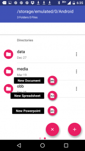 اسکرین شات 4 برنامه AndrOffice editor DOC XLS PPT