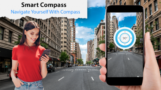 اسکرین شات برنامه Free Digital Compass For Android 5