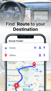 اسکرین شات برنامه GPS Navigation: Route Planner 1