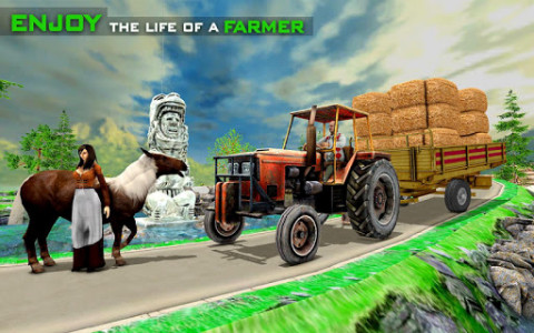 اسکرین شات بازی Real farming cargo tractor simulator 2018 7