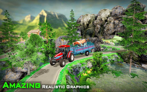اسکرین شات بازی Real farming cargo tractor simulator 2018 3