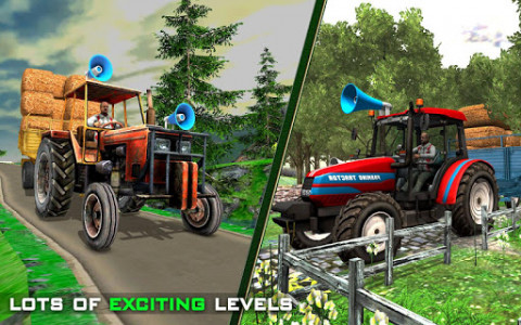 اسکرین شات بازی Real farming cargo tractor simulator 2018 2
