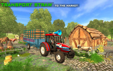 اسکرین شات بازی Real farming cargo tractor simulator 2018 6