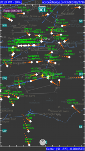 اسکرین شات برنامه ADSB Flight Tracker 1