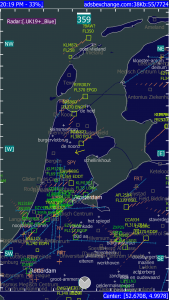 اسکرین شات برنامه ADSB Flight Tracker 3