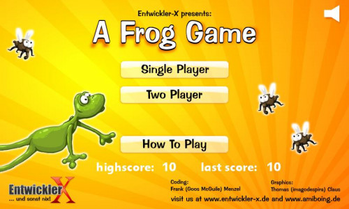 اسکرین شات 1 بازی A Frog Game