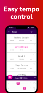اسکرین شات 3 برنامه Loopz - Drum Loops!