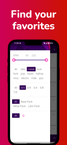 اسکرین شات 2 برنامه Loopz - Drum Loops!