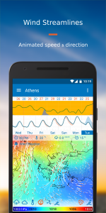 اسکرین شات برنامه Flowx: Weather Map Forecast 5