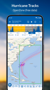 اسکرین شات 5 برنامه Flowx: Weather Map Forecast