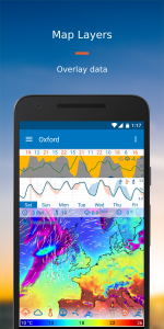 اسکرین شات برنامه Flowx: Weather Map Forecast 4