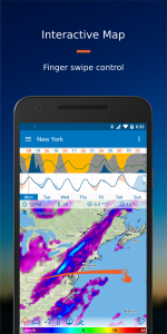 اسکرین شات برنامه Flowx: Weather Map Forecast 1