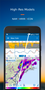 اسکرین شات برنامه Flowx: Weather Map Forecast 3