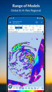 اسکرین شات 3 برنامه Flowx: Weather Map Forecast