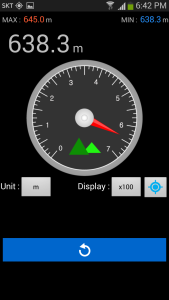 اسکرین شات 5 برنامه Altimeter