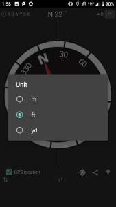 اسکرین شات 4 برنامه Compass & GPS