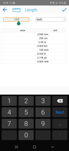 اسکرین شات 4 برنامه Unit Converter