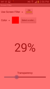 اسکرین شات 4 برنامه Screen Filter -Bluelight Block