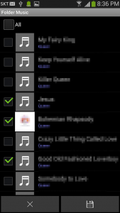 اسکرین شات برنامه Folder Music Player (MP3) 4
