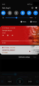 اسکرین شات برنامه Folder Music Player +Cloud 8