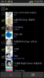 اسکرین شات برنامه Folder Music Player (MP3) 3