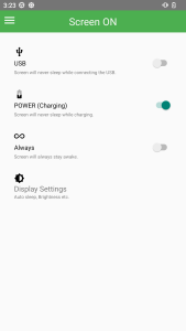 اسکرین شات 2 برنامه Screen ON (Stay awake)