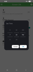 اسکرین شات 3 برنامه Screen ON (Stay awake)