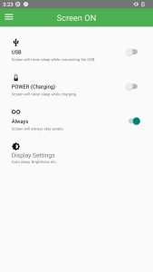 اسکرین شات 4 برنامه Screen ON (Stay awake)