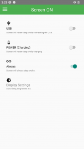 اسکرین شات 4 برنامه Screen ON (Stay awake)