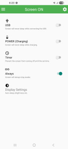 اسکرین شات 4 برنامه Screen ON (Stay awake)