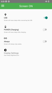 اسکرین شات 1 برنامه Screen ON (Stay awake)