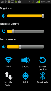 اسکرین شات برنامه Quick Settings 1