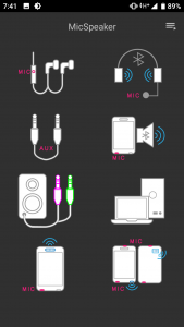 اسکرین شات برنامه Mic Speaker 2