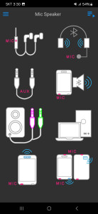 اسکرین شات 2 برنامه Mic Speaker