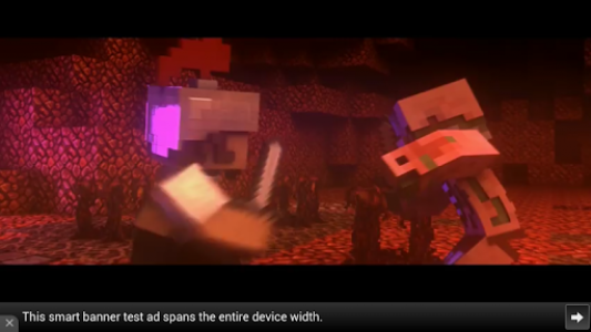 اسکرین شات برنامه Better in the Nether - A Minecraft song parody 7