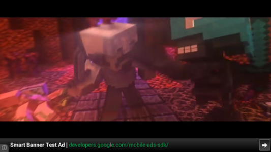 اسکرین شات برنامه Better in the Nether - A Minecraft song parody 4