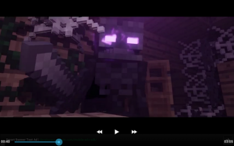 اسکرین شات برنامه Dragons - A Minecraft music video 3