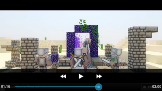 اسکرین شات برنامه Infecta - A Minecraft music video 6