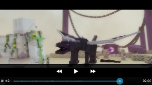 اسکرین شات برنامه Infecta - A Minecraft music video 1