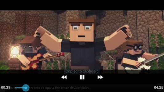 اسکرین شات برنامه Mining Ores - A Minecraft music video 6