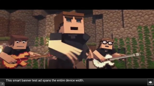 اسکرین شات برنامه Mining Ores - A Minecraft music video 1
