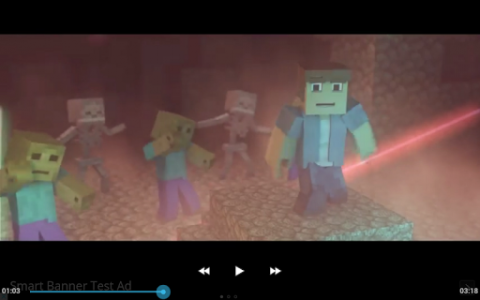 اسکرین شات برنامه Na Na Na - A Minecraft Animation music video 8