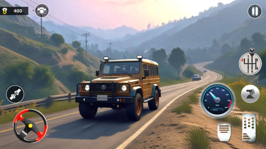 اسکرین شات 2 بازی 4x4 Offroad Jeep Driving Games