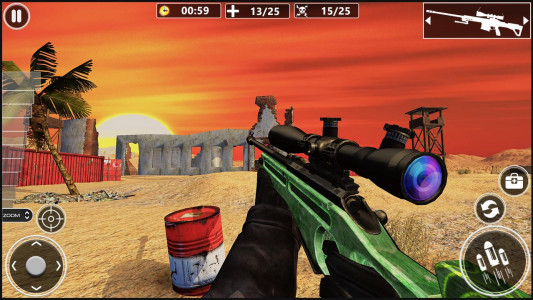 اسکرین شات بازی Sniper Ghost Gun Shooter Games 3