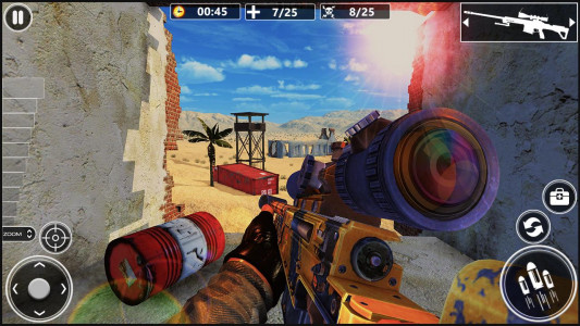 اسکرین شات بازی Sniper Ghost Gun Shooter Games 2